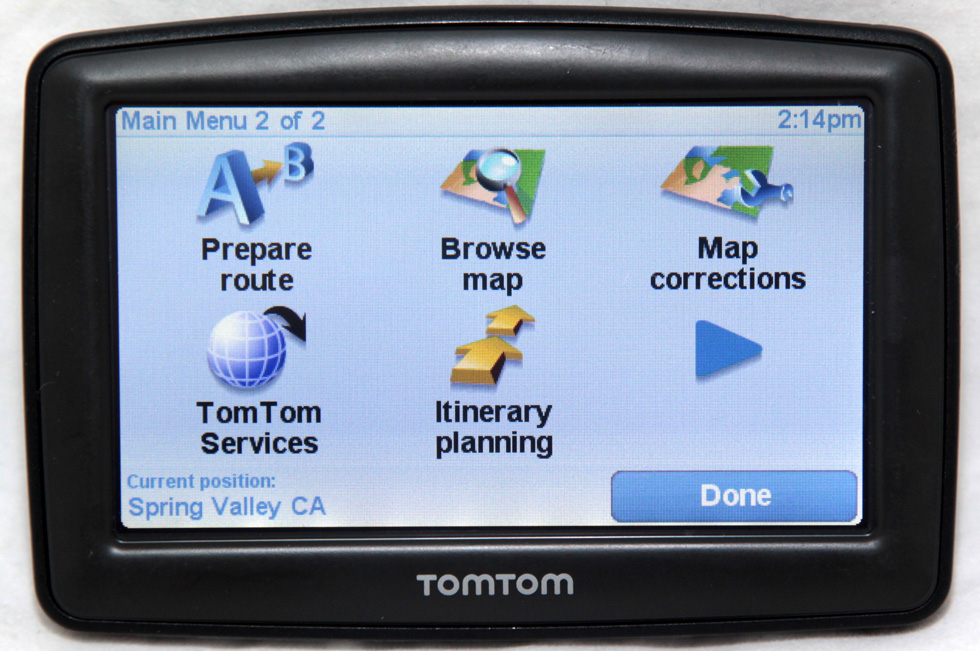 Tomtom one xl usa maps