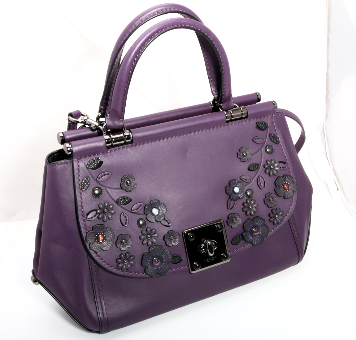 coach floral print bag